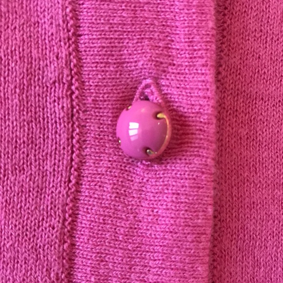 Banana Republic Cardigan Button Down 3/4 Sleeve Bubble Gum Pink Size Small - Picture 11 of 16
